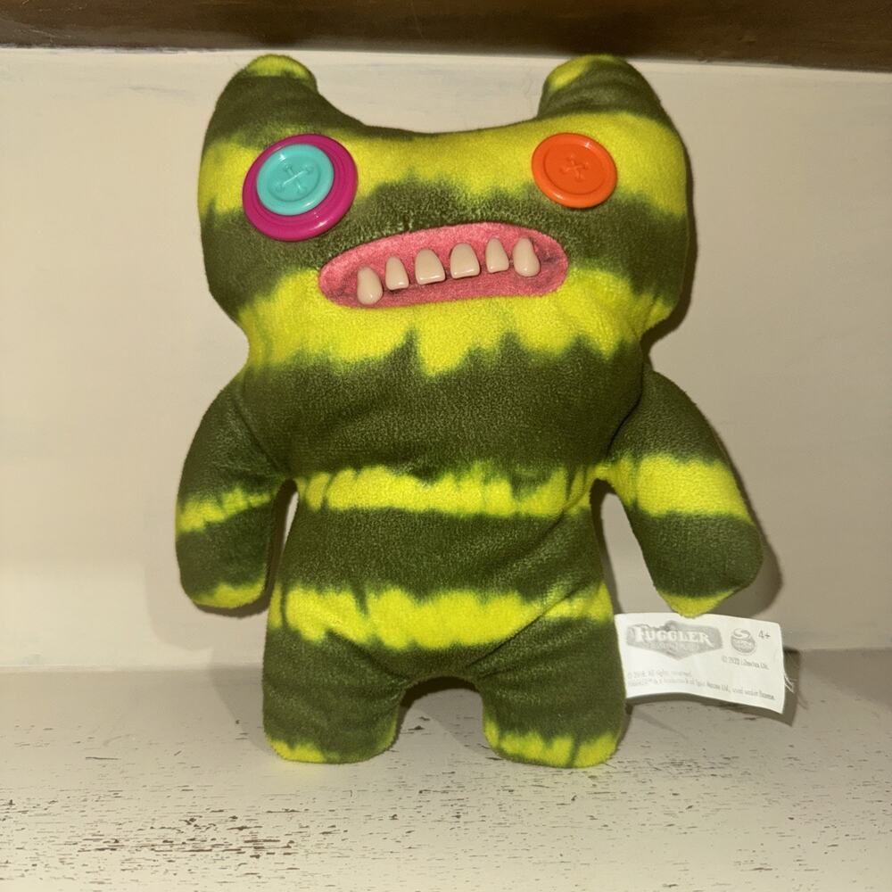 Fuggler Funny Ugly Monster 9" Laboratory Misfits Monster Tie Dye Green